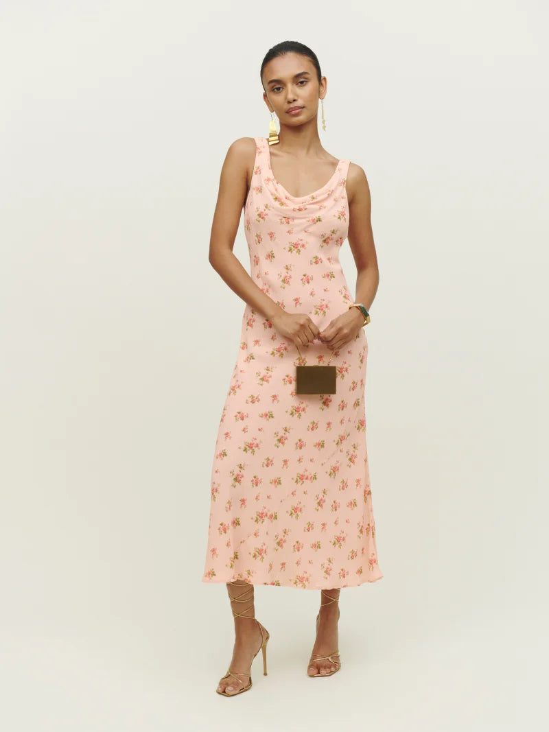 Reformation Emmeline Floral Midi Dress