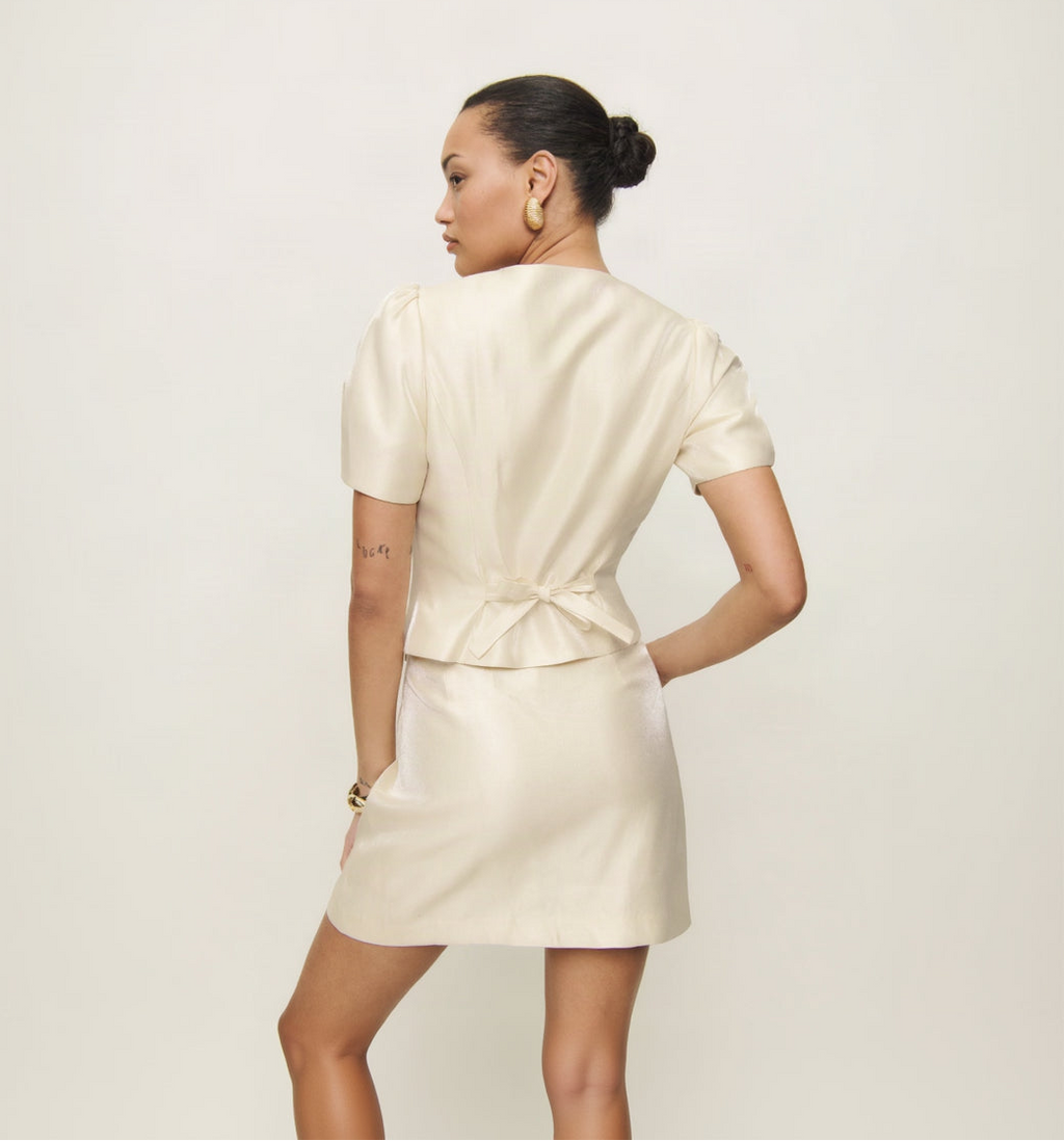 Reformation Mika Two Piece Skirt Set