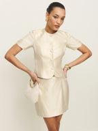 Reformation Mika Two Piece Skirt Set