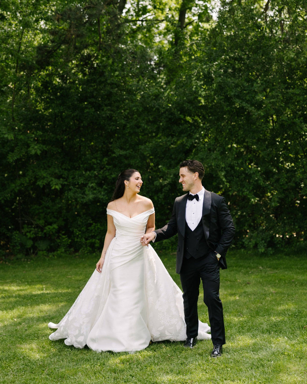 Ines Di Santo Selene Gown With Overskirt
