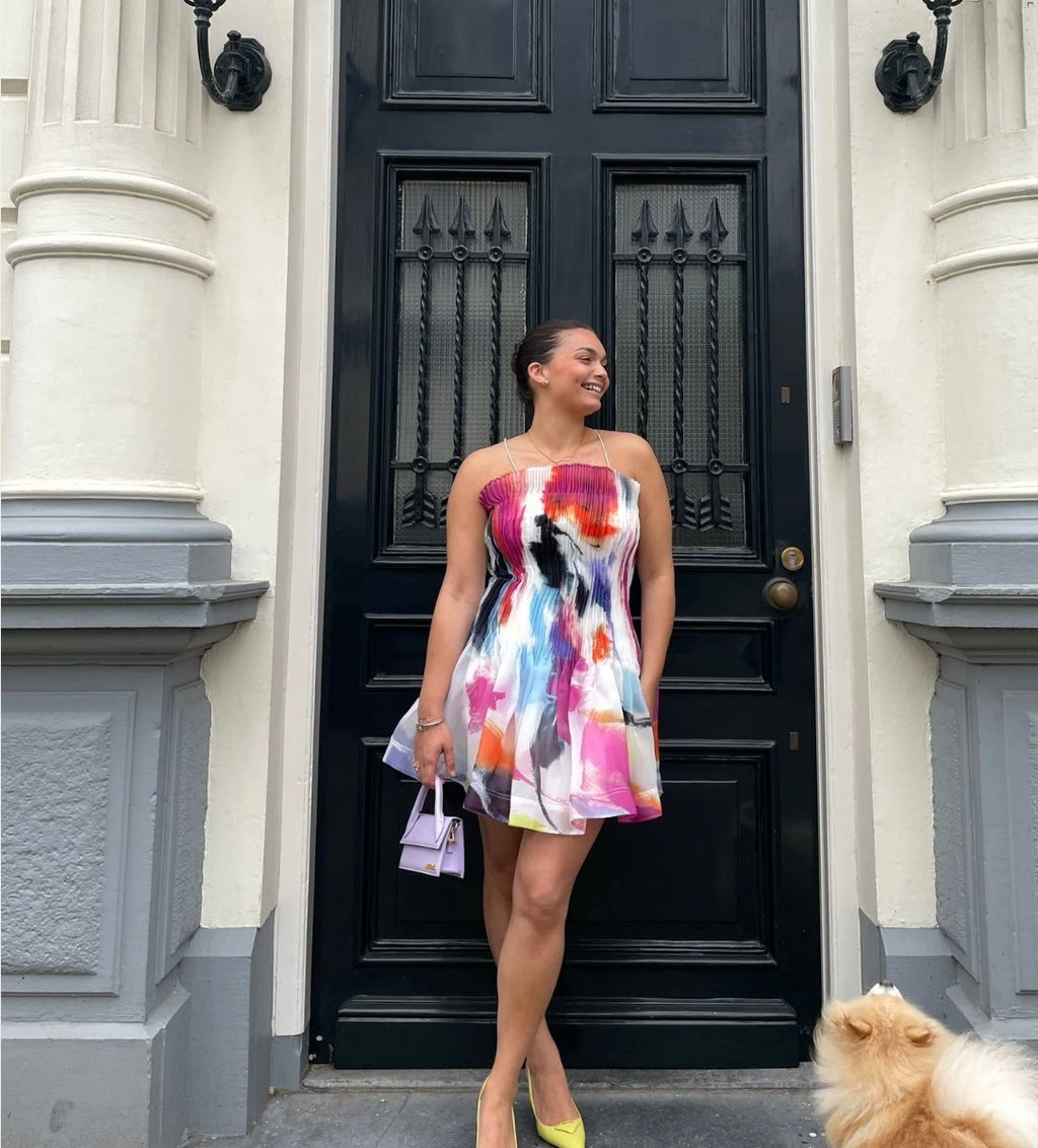 Aje Celestial Mini Dress