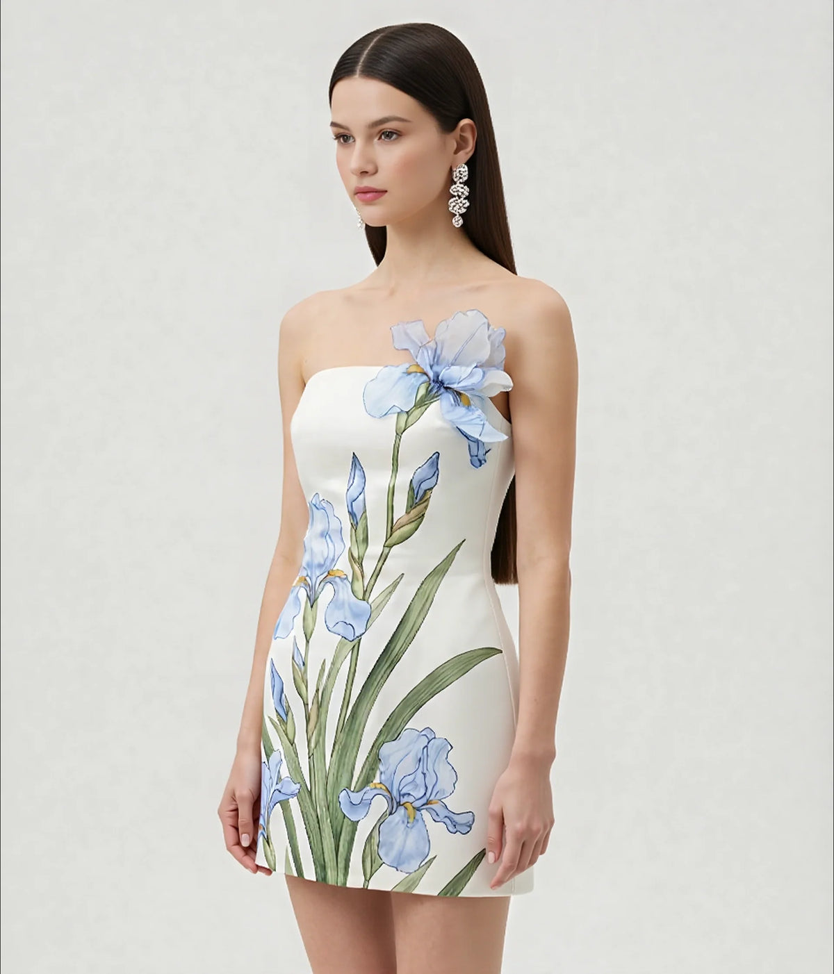 JW PEI Iris Applique Mini Dress