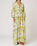Bernadette Sun Peony Maxi Dress
