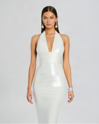 Retrofete Kelsie Sequin Maxi Dress