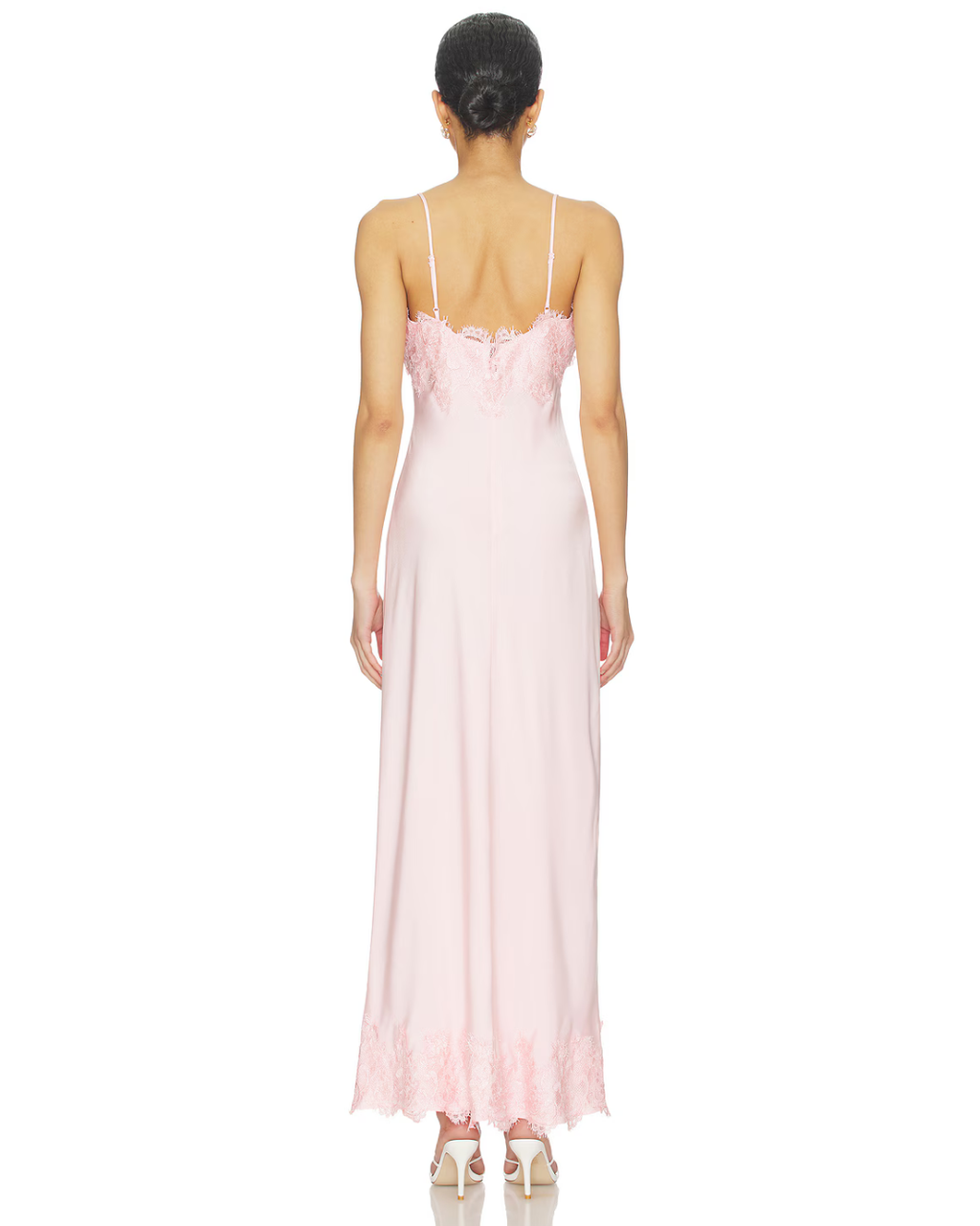 Bardot Lace Slip Maxi Dress