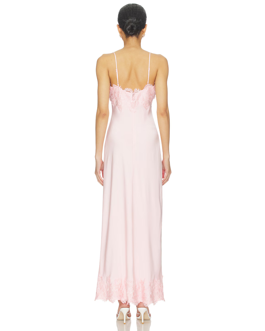 Bardot Lace Slip Maxi Dress