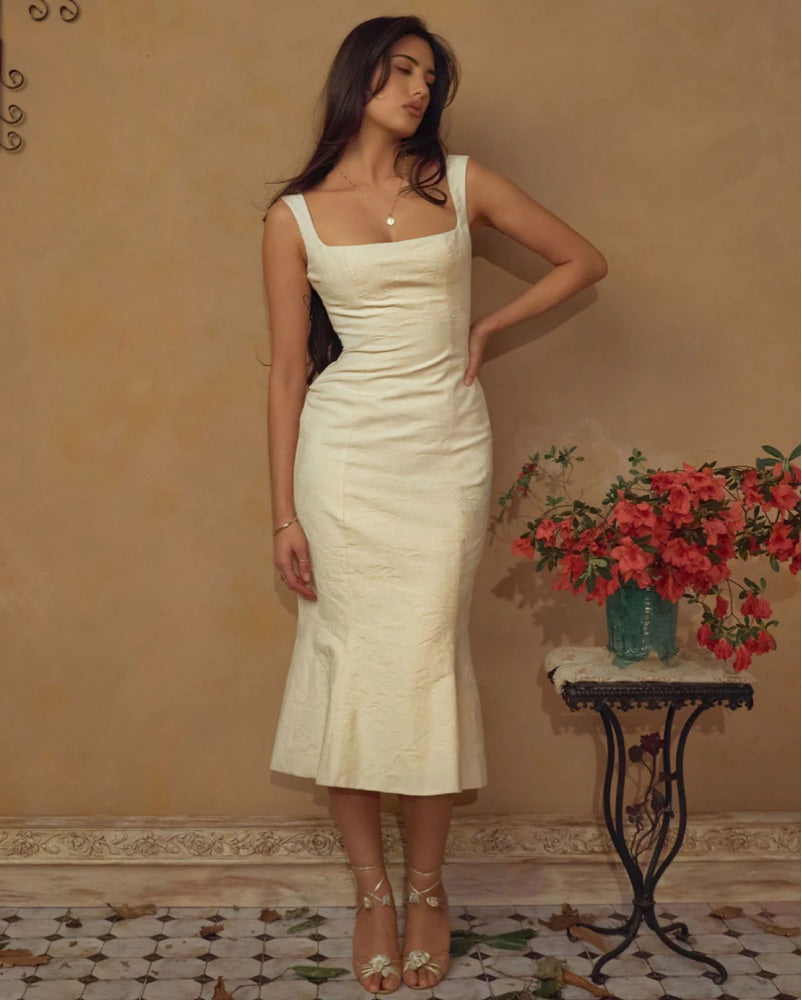 Mirror Palais Ingenue Lady Midi Dress