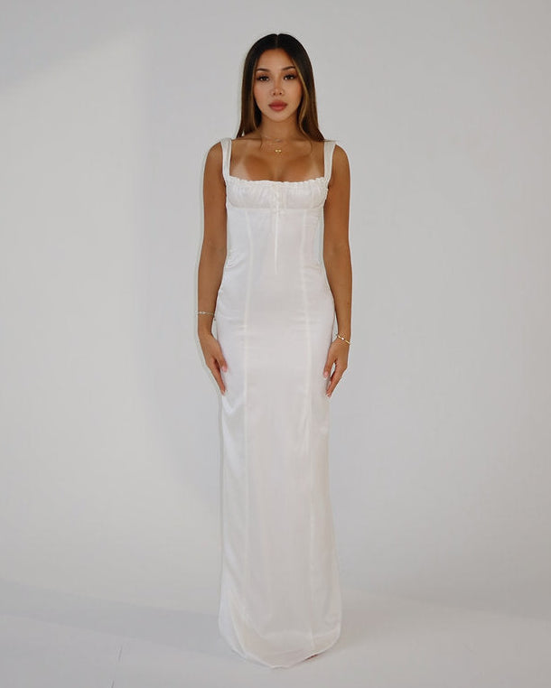 Wicked Lovely Annette Pearl Maxi Dress