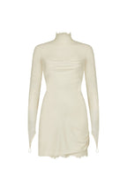 De La Vali Croissant Lace Mini Dress