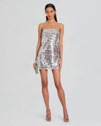 Retrofete Amalie Sequin Mini Dress