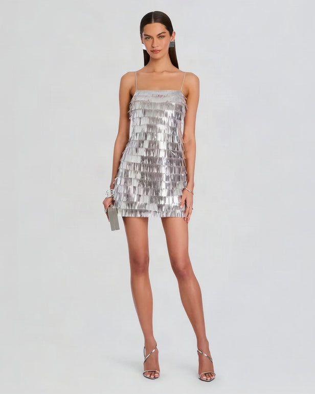Retrofete Amalie Sequin Mini Dress