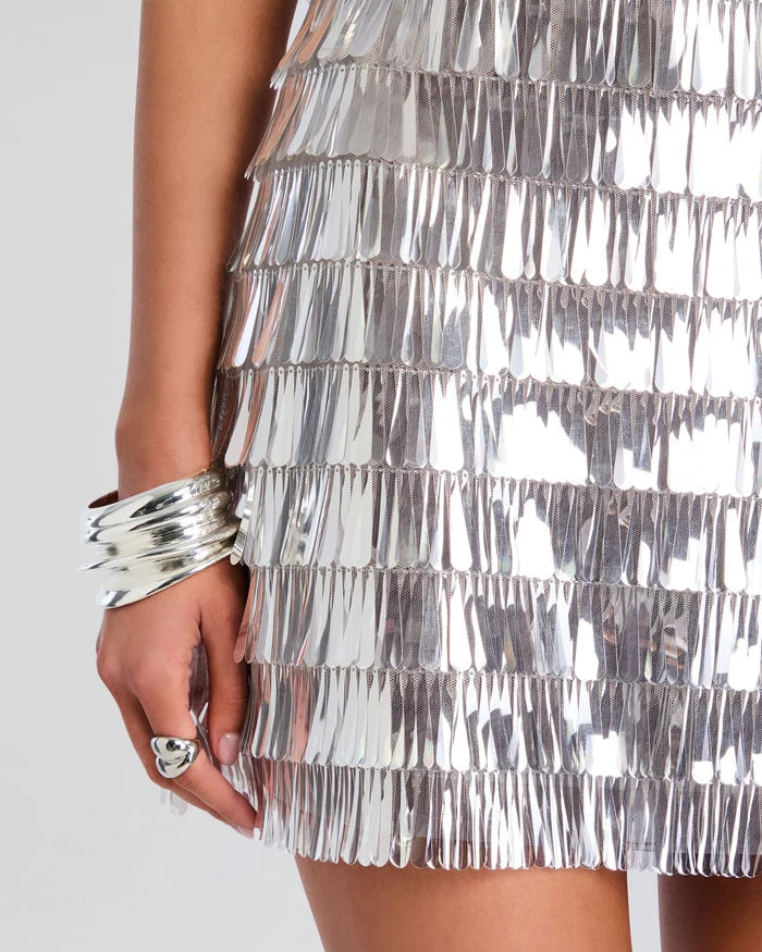 Retrofete Amalie Sequin Mini Dress