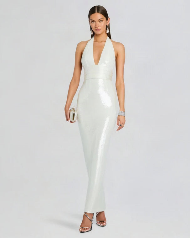 Retrofete Kelsie Sequin Maxi Dress