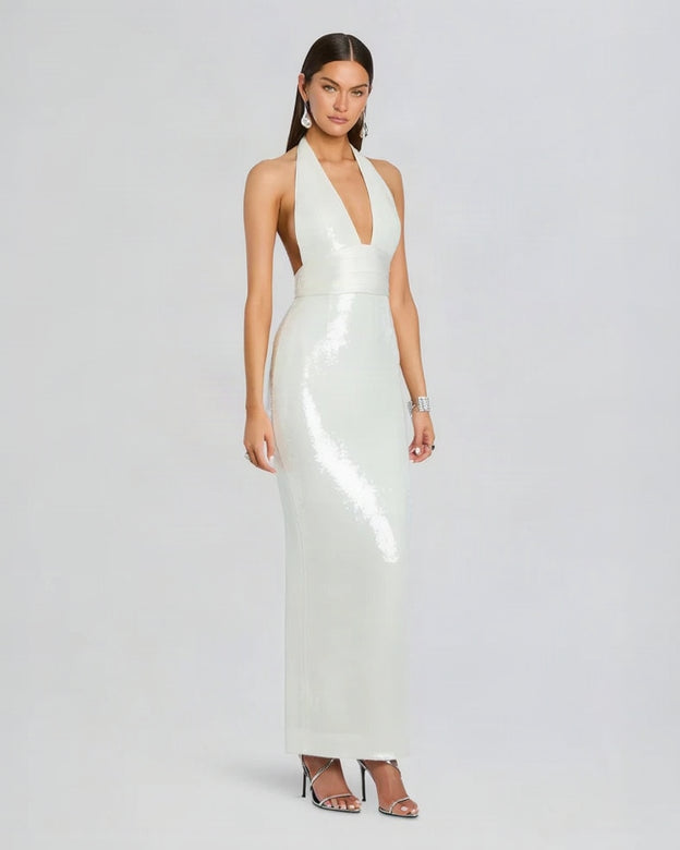Retrofete Kelsie Sequin Maxi Dress