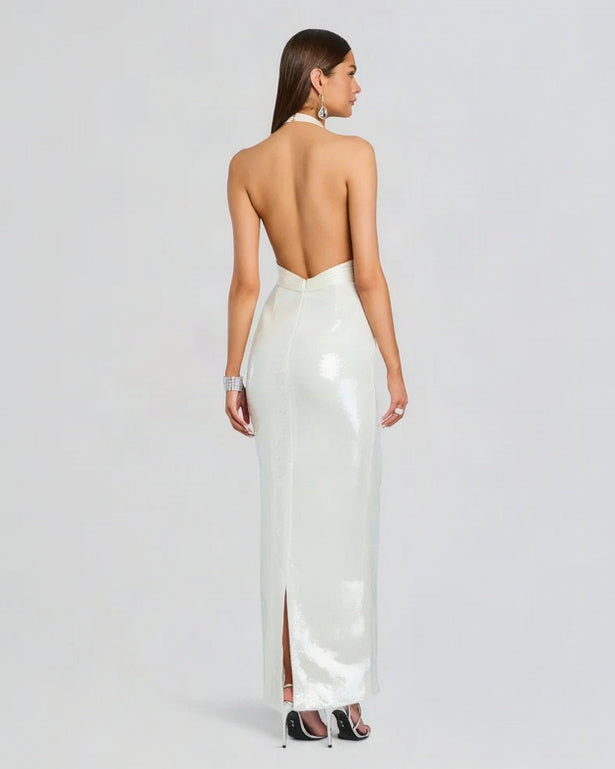 Retrofete Kelsie Sequin Maxi Dress