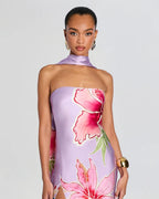 Retrofete Tizzy Silk Scarf Dress