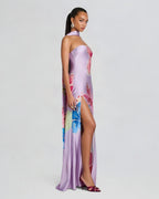 Retrofete Tizzy Silk Scarf Dress