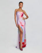 Retrofete Tizzy Silk Scarf Dress