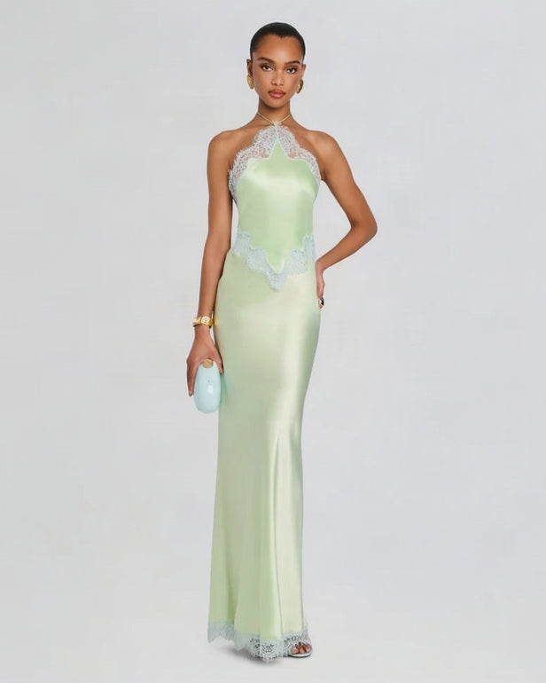 Retrofete Everly Lace Maxi Dress