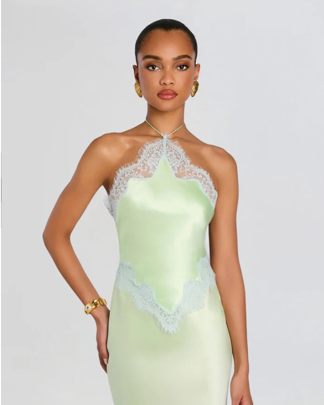 Retrofete Everly Lace Maxi Dress