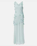 Rotate Waterfall Maxi Dress