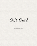 Eight Cranes Gift Card