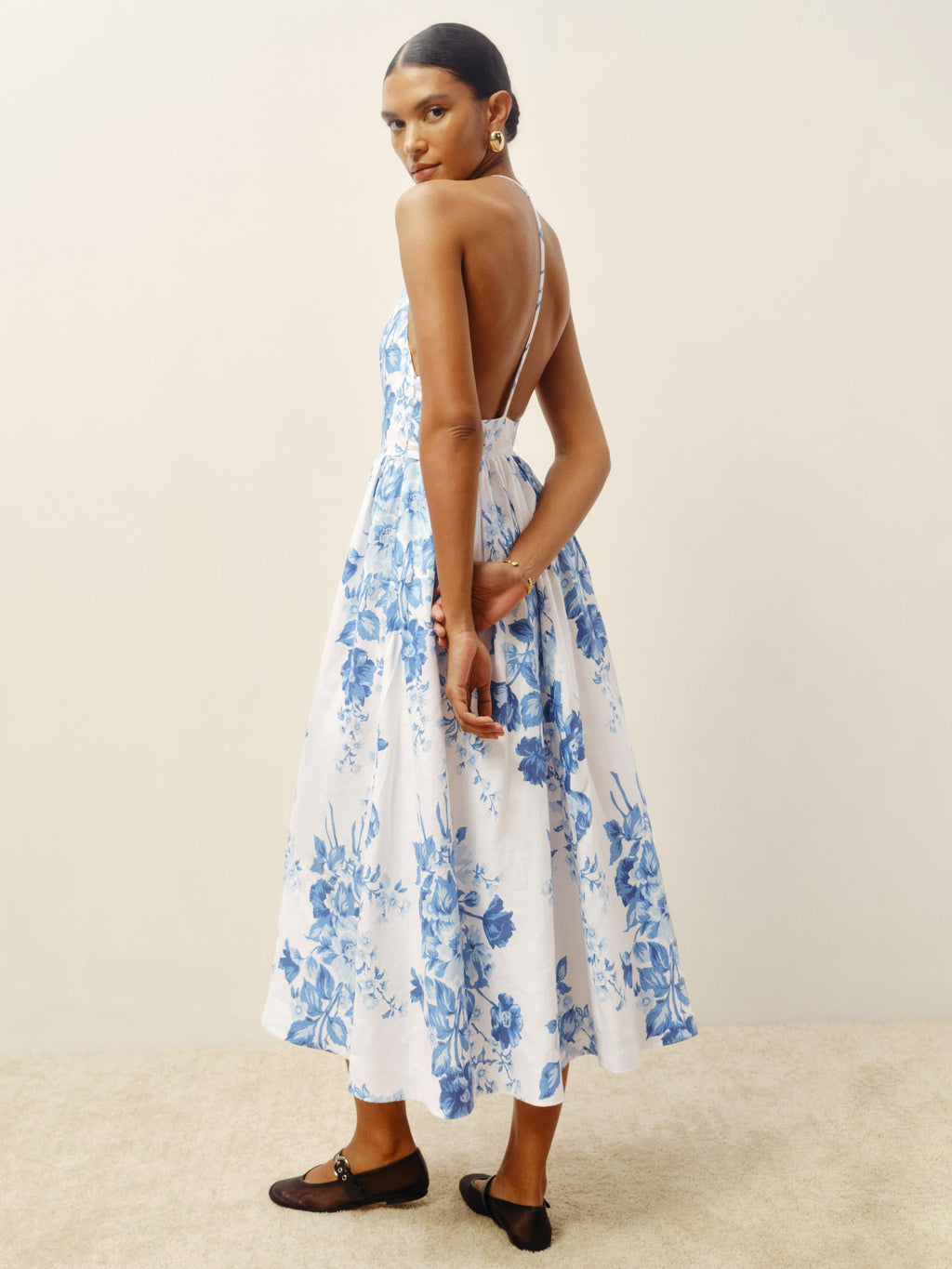 Reformation Percy Linen Dress