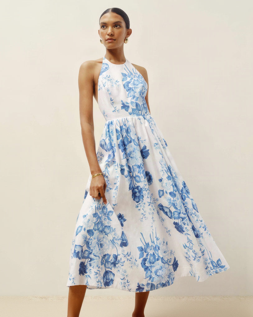 Reformation Percy Linen Dress