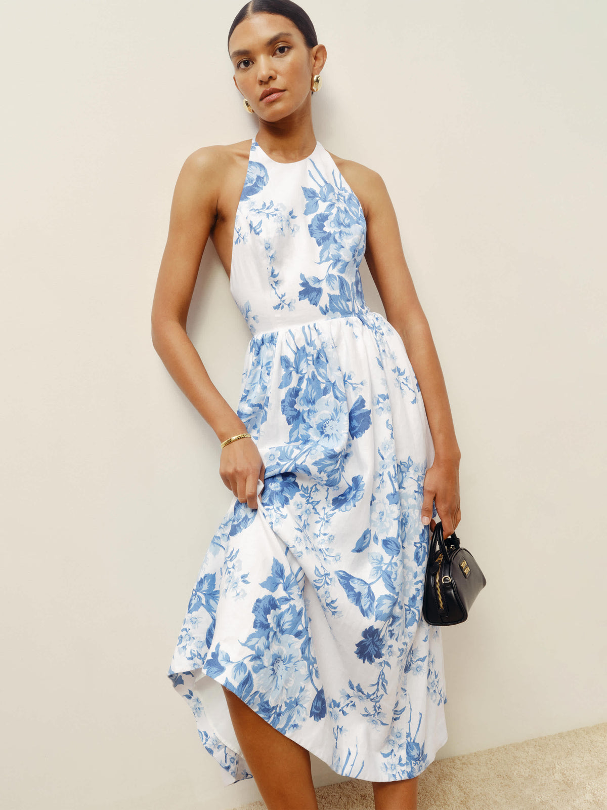 Reformation Percy Linen Dress