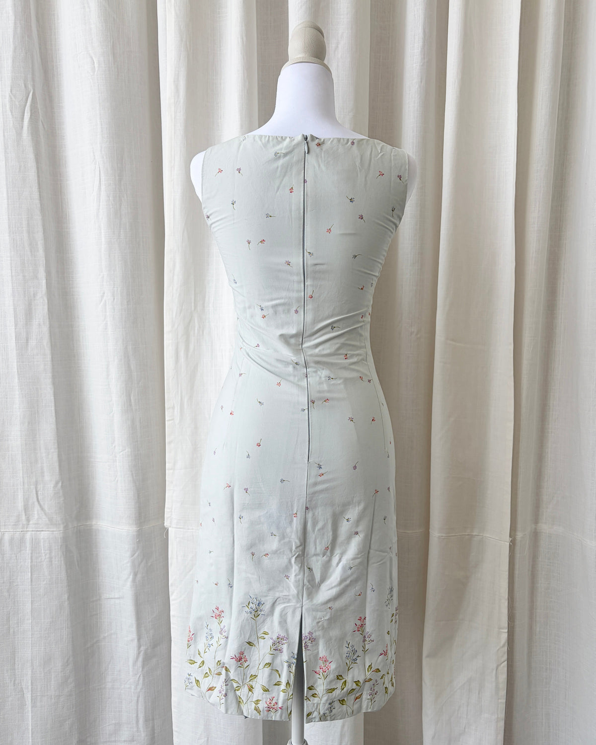 Ralph Lauren 2006 Floral Midi Dress