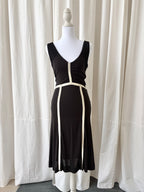 Marc Jacobs 2000's Contrast Midi Dress