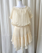 Diane Von Furstenberg Pleated Mini Dress