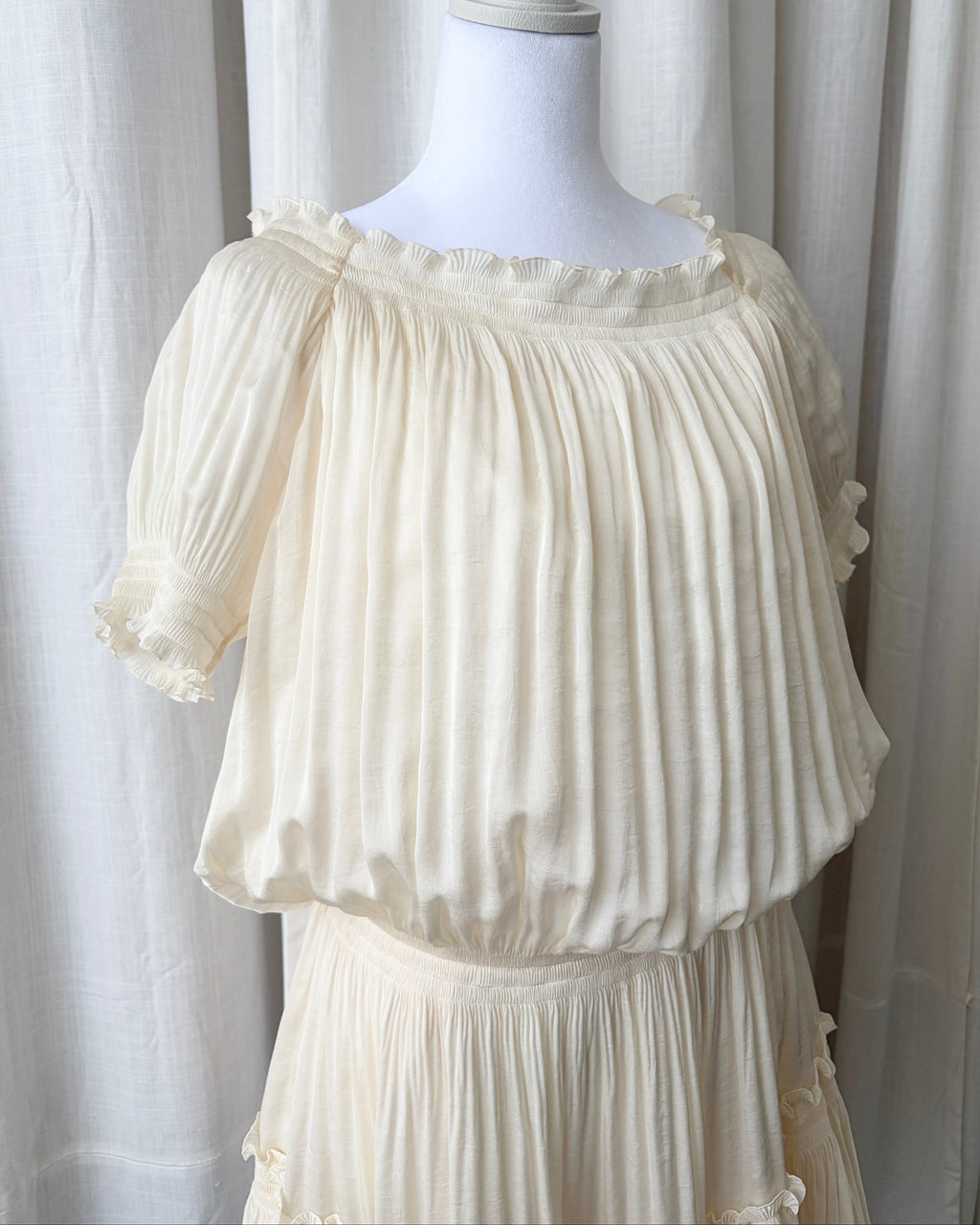 Diane Von Furstenberg Pleated Mini Dress