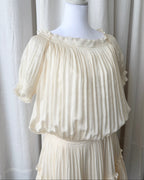 Diane Von Furstenberg Pleated Mini Dress