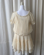 Diane Von Furstenberg Pleated Mini Dress