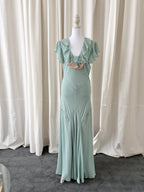 00's Ralph Lauren Bias Cut Maxi Dress