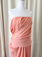 Dolce and Gabbana Draped Midi Dress