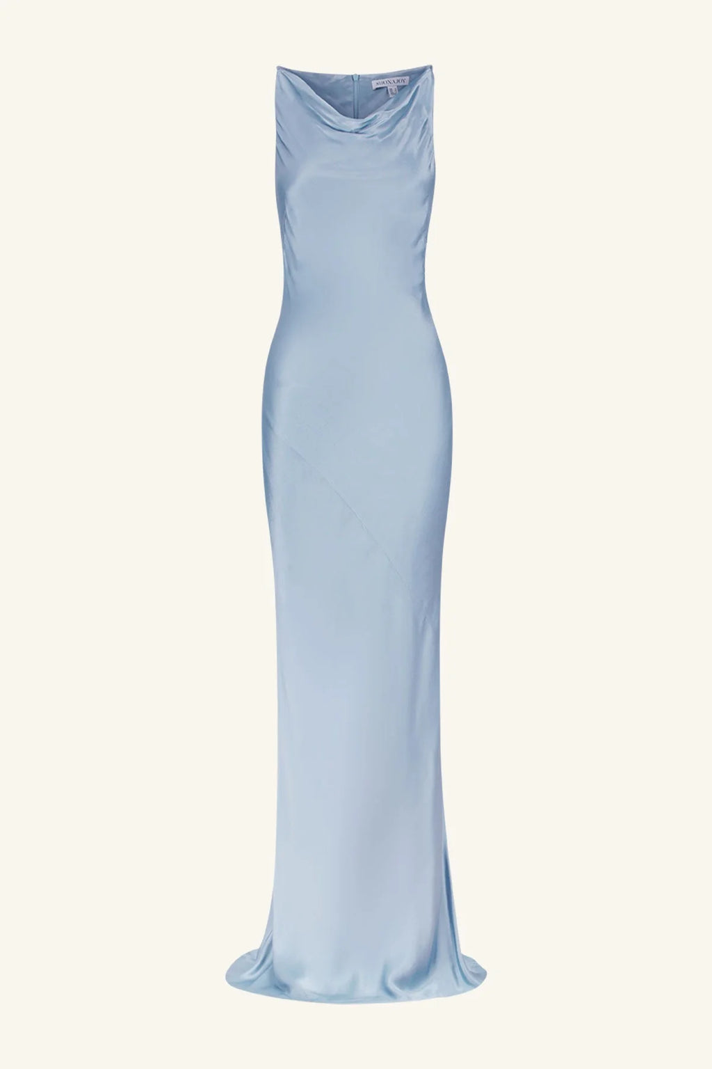 Shona Joy La Lune Satin Halter Maxi Dress