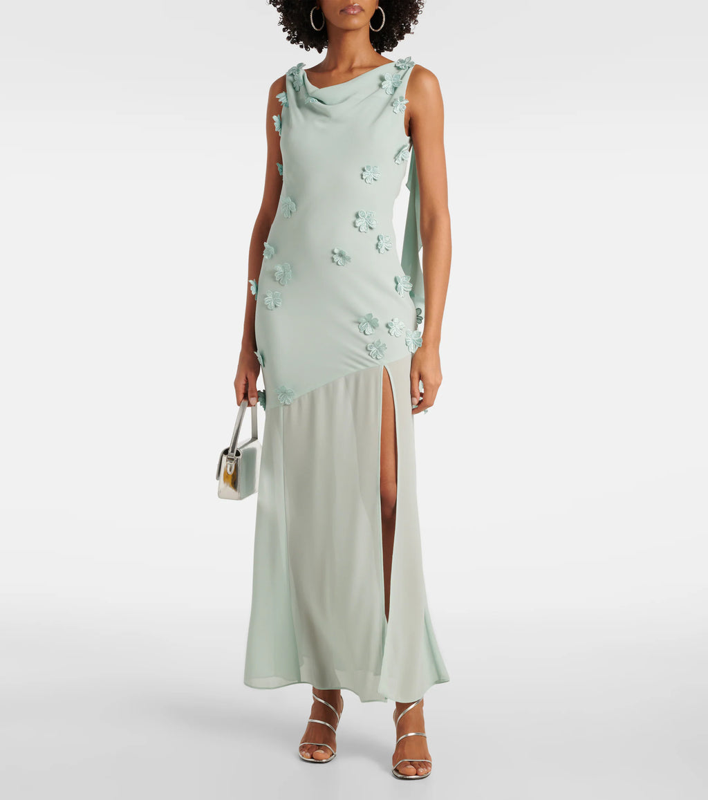 Rotate Waterfall Maxi Dress