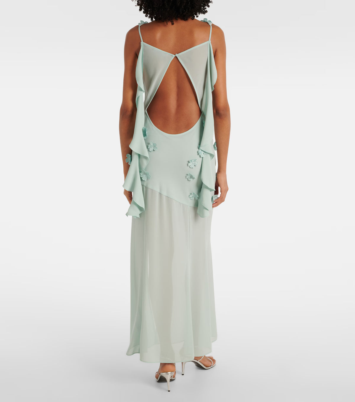 Rotate Waterfall Maxi Dress