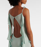 Rotate Waterfall Maxi Dress
