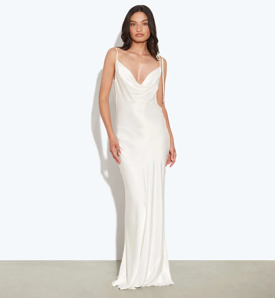 Rat & Boa Ophelia Satin Maxi Dress