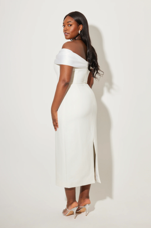 Odd Muse Bow Midi Dress