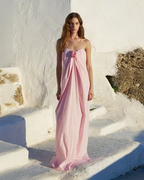 Caroline Constas Kyra Rosette Maxi Dress