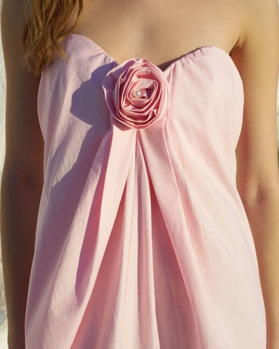 Caroline Constas Kyra Rosette Maxi Dress