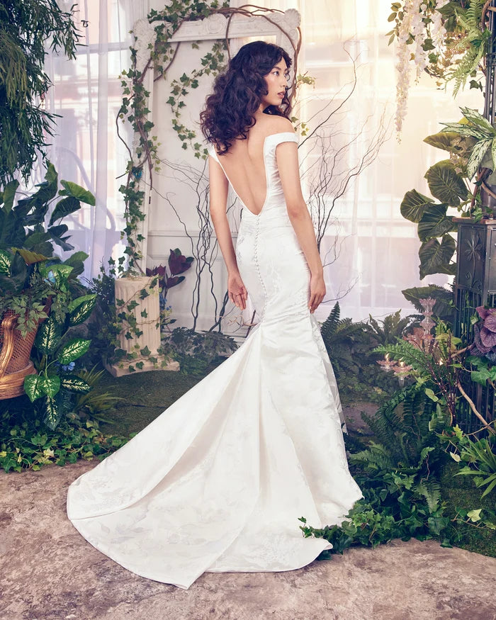 Ines Di Santo Selene Gown With Overskirt