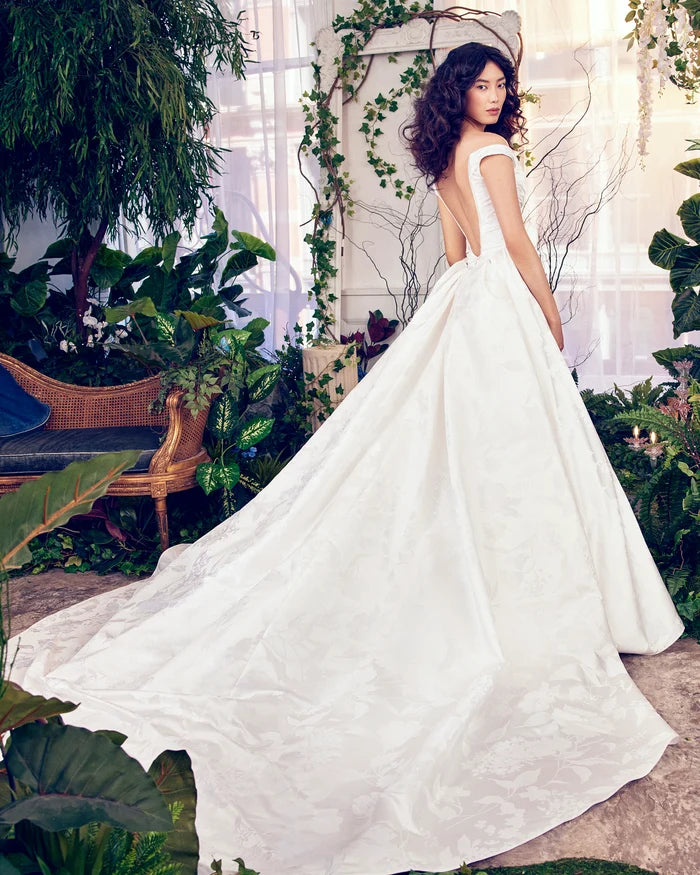 Ines Di Santo Selene Gown With Overskirt