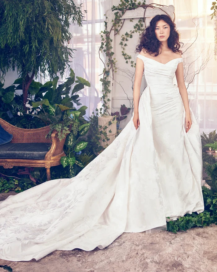 Ines Di Santo Selene Gown With Overskirt