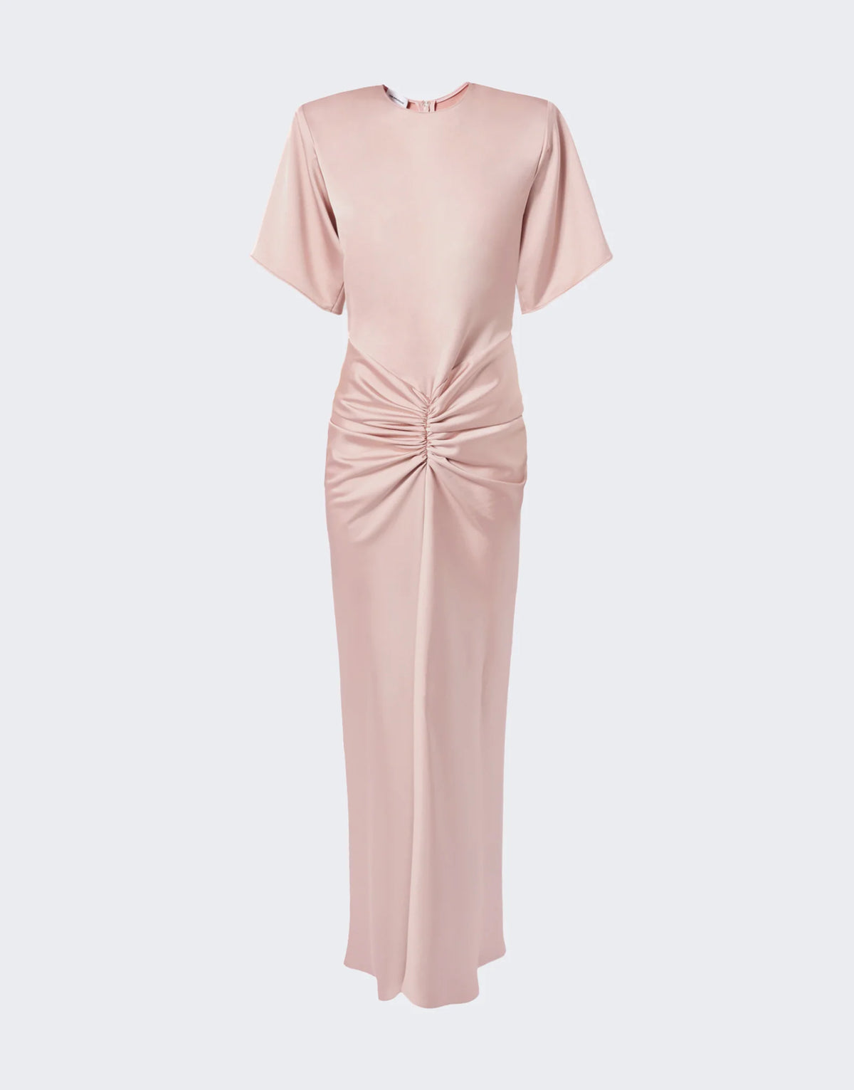 The Andamane Iris Satin Maxi Dress