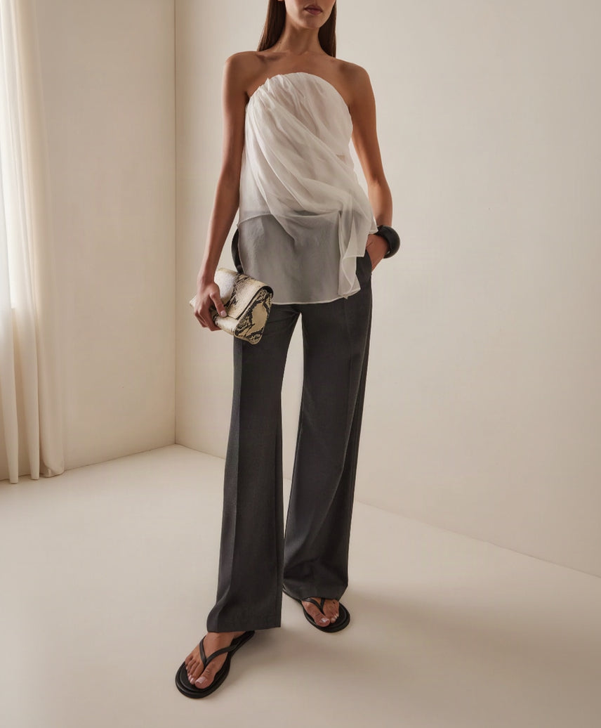 The Garment Sculptural Bustier Top